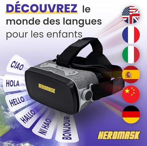 Vue 2 de Casque Vr Enfant Ans