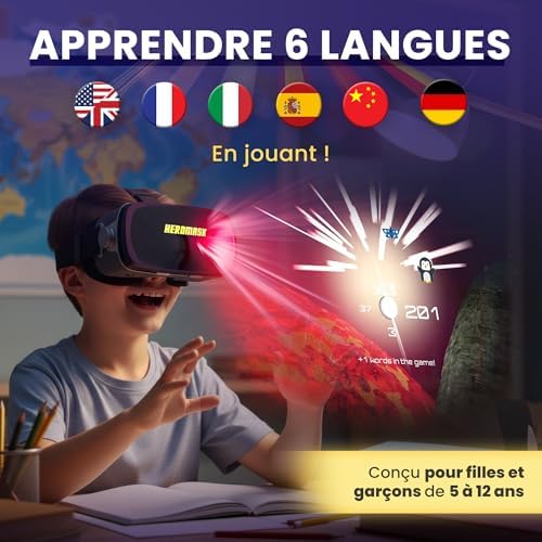 Vue 5 de Casque Vr Enfant Ans