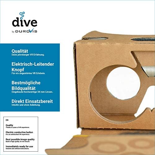 Vue 2 de Durovis Dive Cardboard Marron