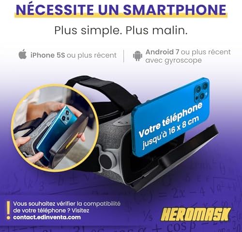 Vue 6 de Heromask Casque Vr Jeux