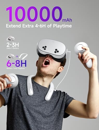 Vue 2 de Jsaux Batterie Pour Meta