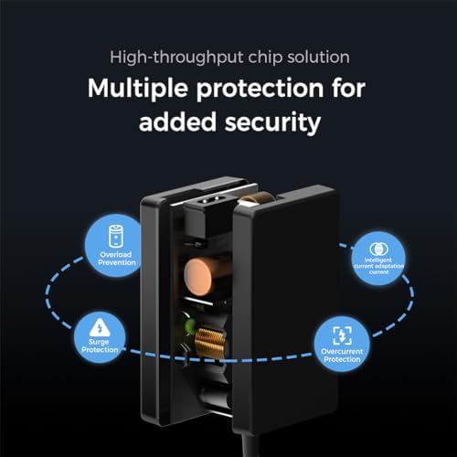 Vue 3 de Kfd Alimentation Adapatateur Chargeur