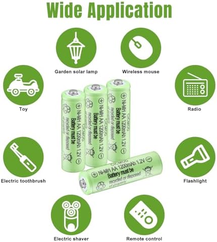 Vue 6 de Cicmod Piles Rechargeables Nimh