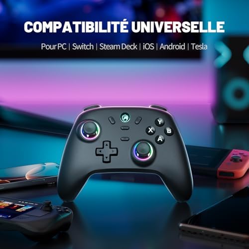 Vue 4 de Echtpower Manette Pc Hz