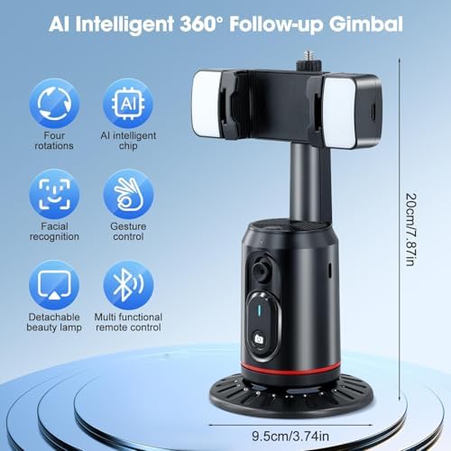 Vue 3 de Trepied Suivi Automatique