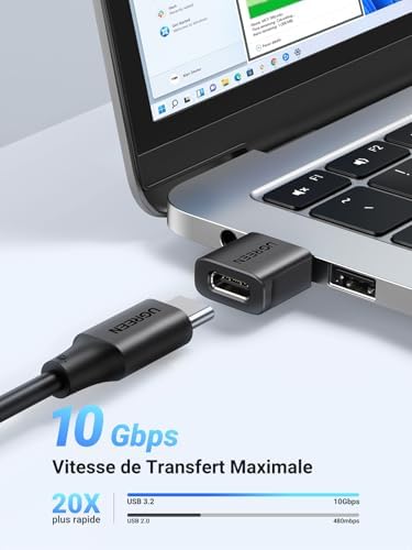 Vue 2 de Ugreen Adaptateur Usb Vers