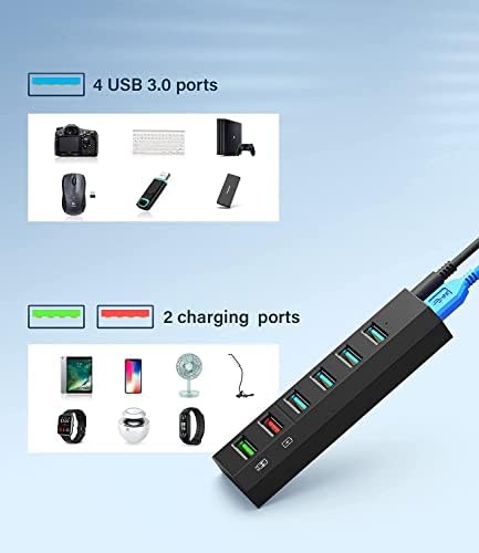 Vue 5 de Hub Usb Vansuny Hub