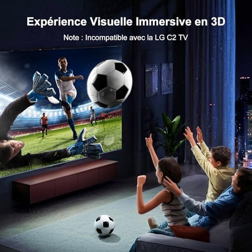 Vue 4 de Adaptateur Displayport Vers Hdmi