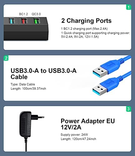 Vue 6 de Hub Usb Vansuny Hub