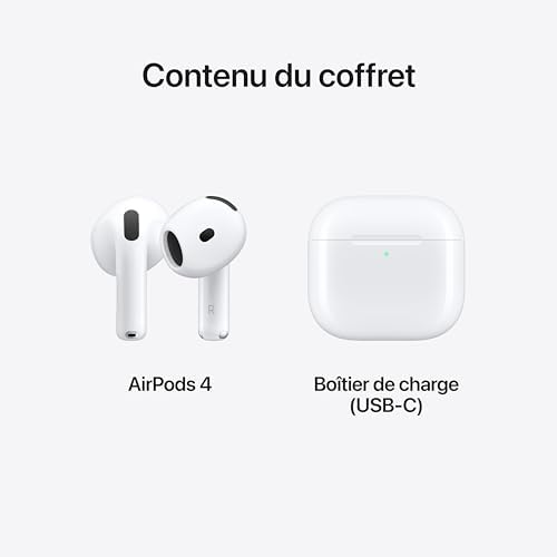 Vue 6 de Apple Airpods Ecouteurs Sans