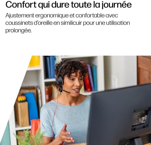 Vue 5 de Microcasque Filaire Poly Blackwire