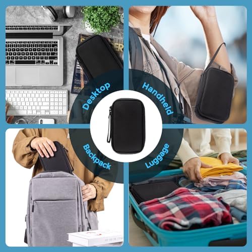 Vue 5 de Procase Sac Rangement Cable