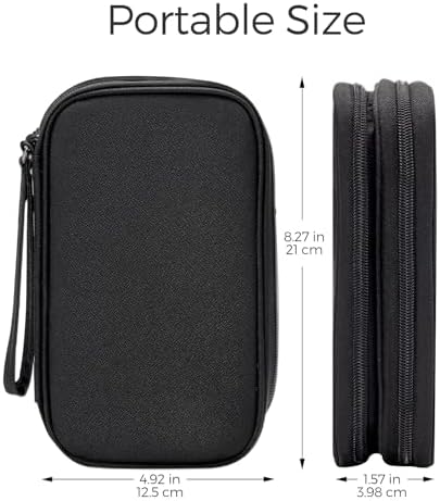 Vue 6 de Procase Sac Rangement Cable