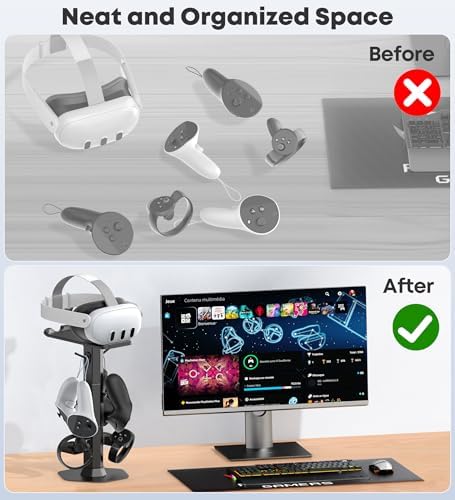 Vue 5 de Support Pour Casque Et