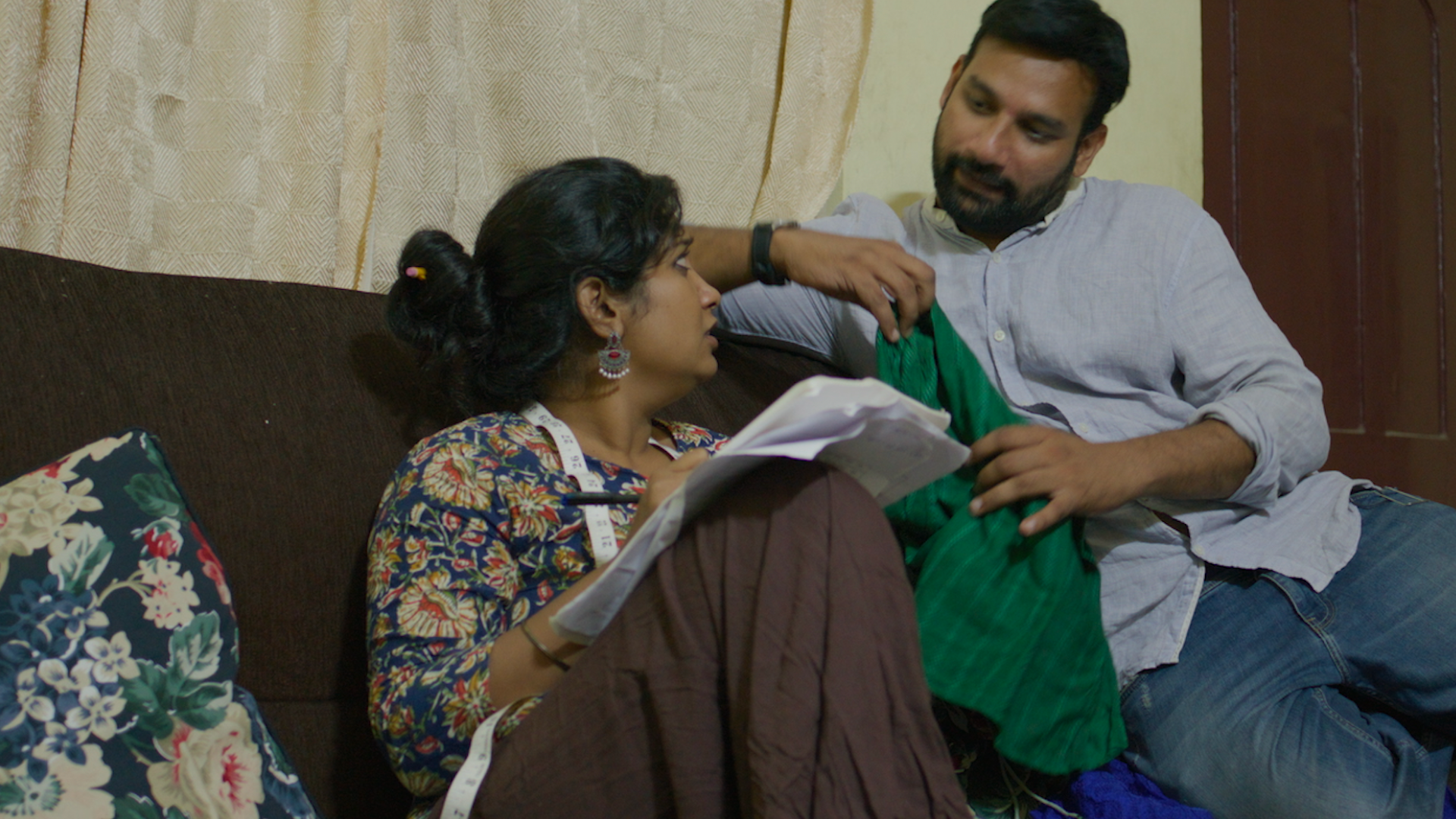 Feroze flirting with wife