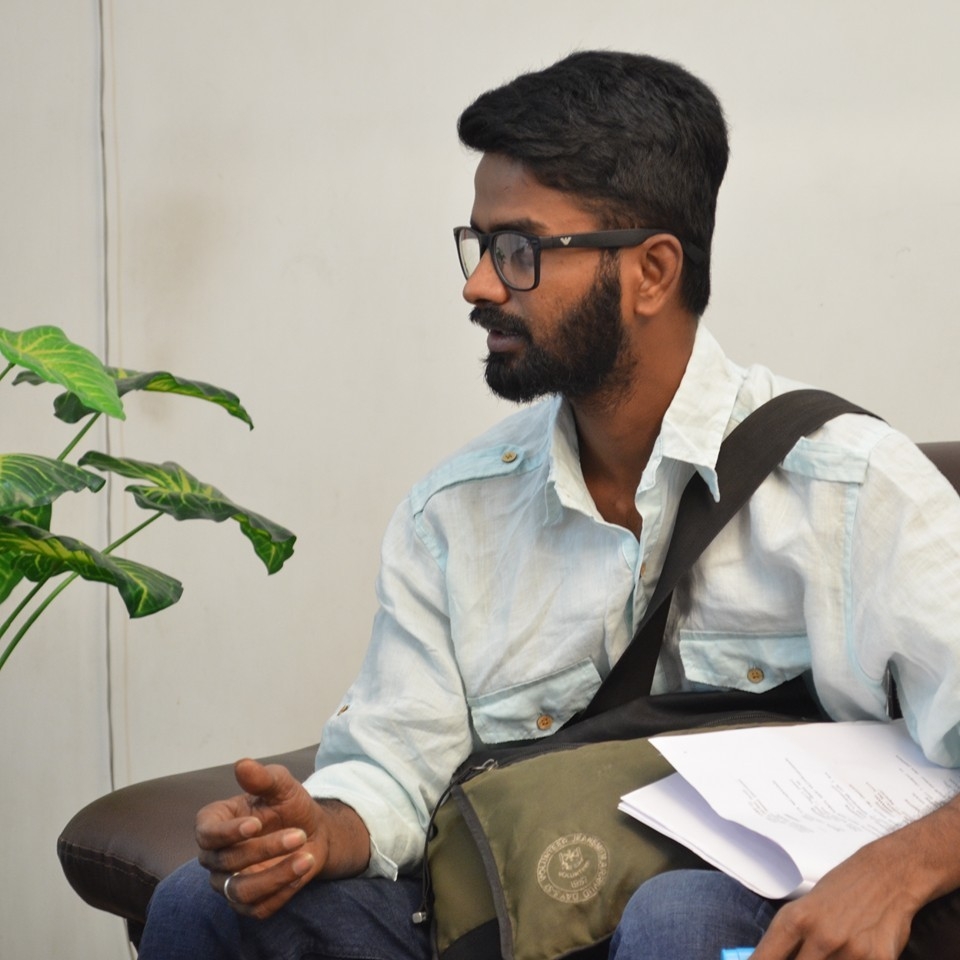 Ajith Mohan as Young Reporter