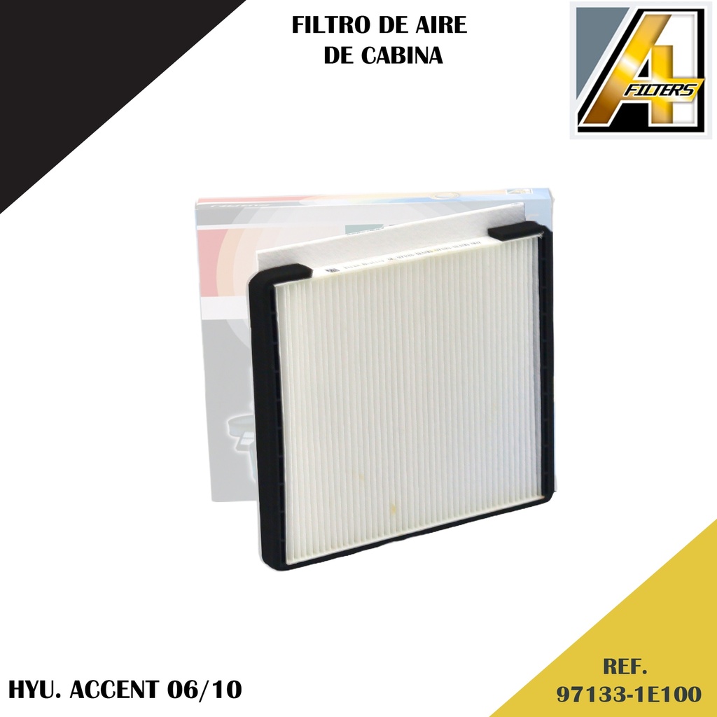 Filtro de Cabina - Hyundai Accent 2006-2010