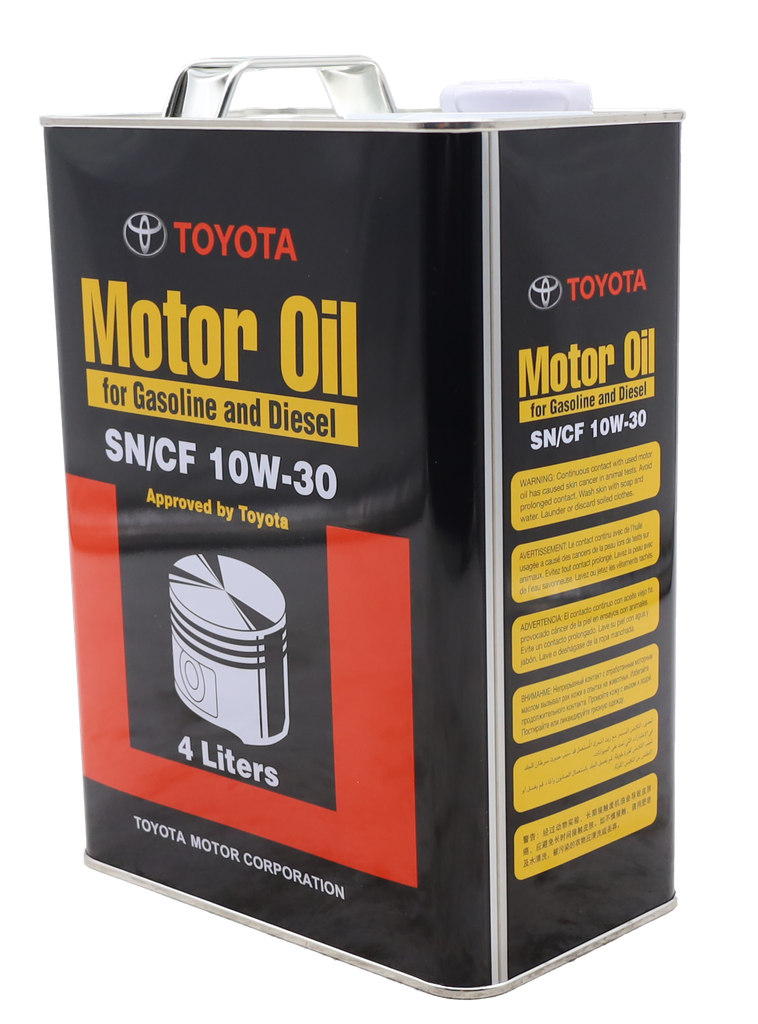ACEITE TOY. 10W-30 SN/CF (4 LITROS) - foto 2 de 2