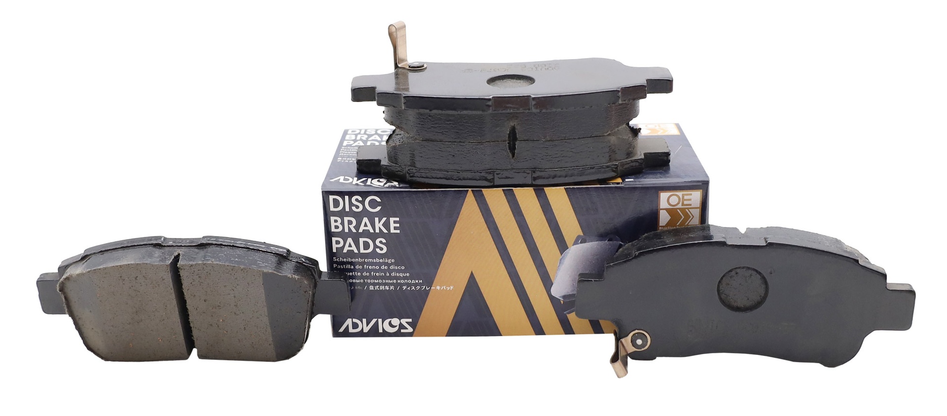 PASTILLA/TACO DE FRENO DEL. TOY. YARIS 99/05/ COROLLA 01/07/ PRIUS 03/09 [04465-0D020 / 04465-47030 / 04465-13041]