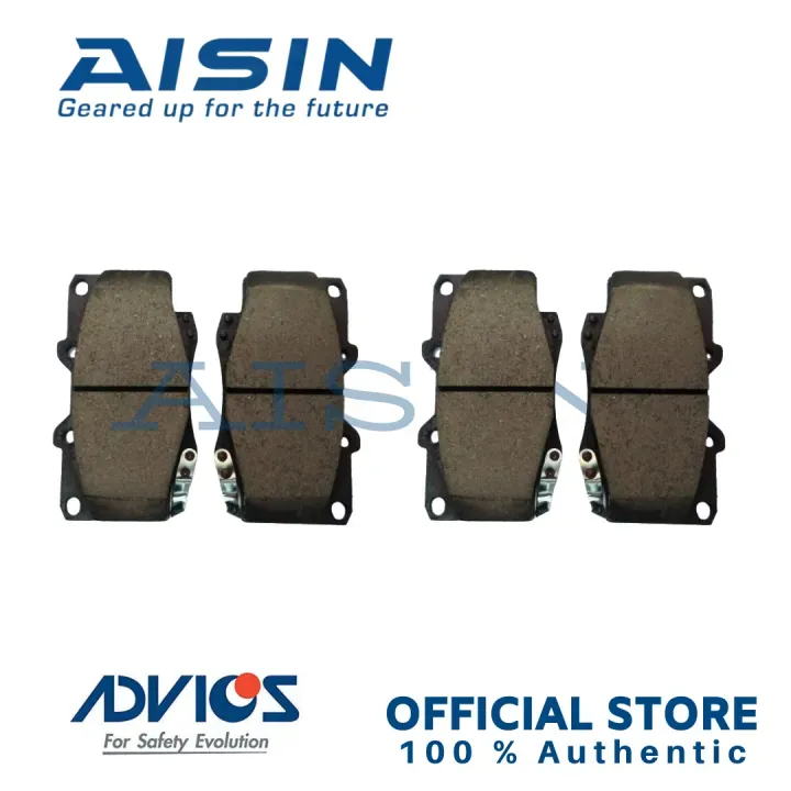 PASTILLA/TACO DE FRENO DEL. TOY. HILUX VIGO/ ARG.4x4 05/- KUN/TGN40 [D799-7671/04465-0K020]