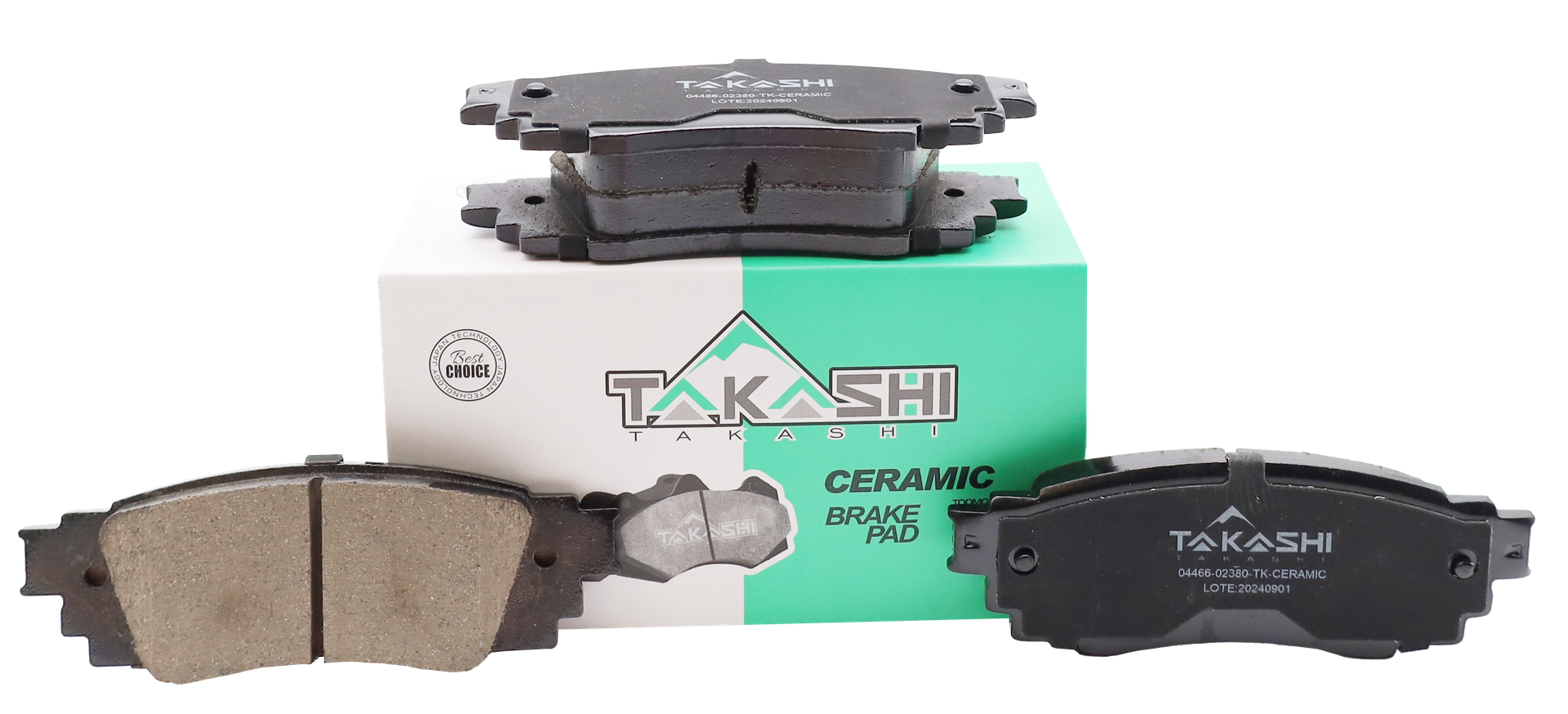PASTILLA/TACO DE FRENO TRAS. TOY. RAV-4 18/23/ YARIS CROSS 18/~/ COROLLA CROSS 20/~ (D1879-9107) (CERAMICA)