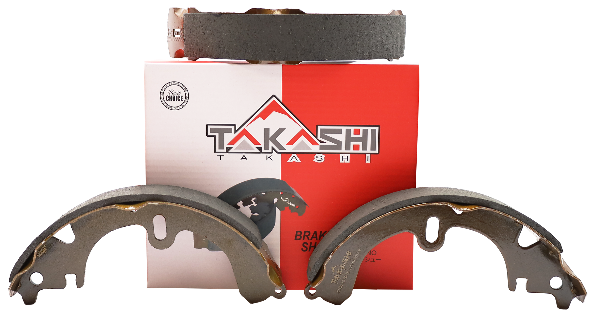 BANDA/ZAPATA DE FRENO TOY. COROLLA 91/02/ CAMRY 86/98/ CARINA 92/97 (K2285) (S750-1515) (TAKASHI)