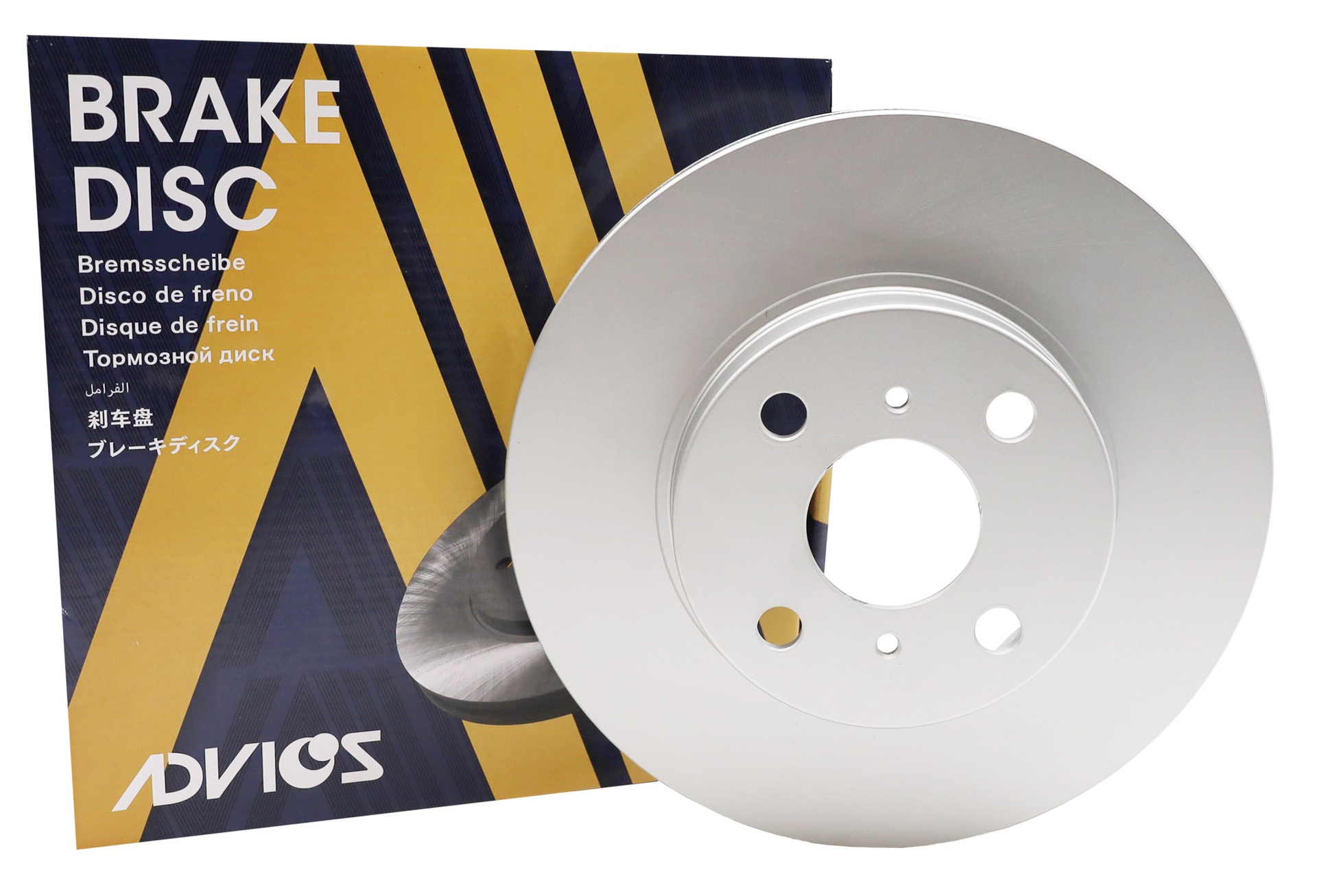 DISCO FRENO DEL. TOY. COROLLA 91/02 AE101/AE102 4AFEL (255X48X20) DIAM. CENTRAL 55 mm[43512-12550]