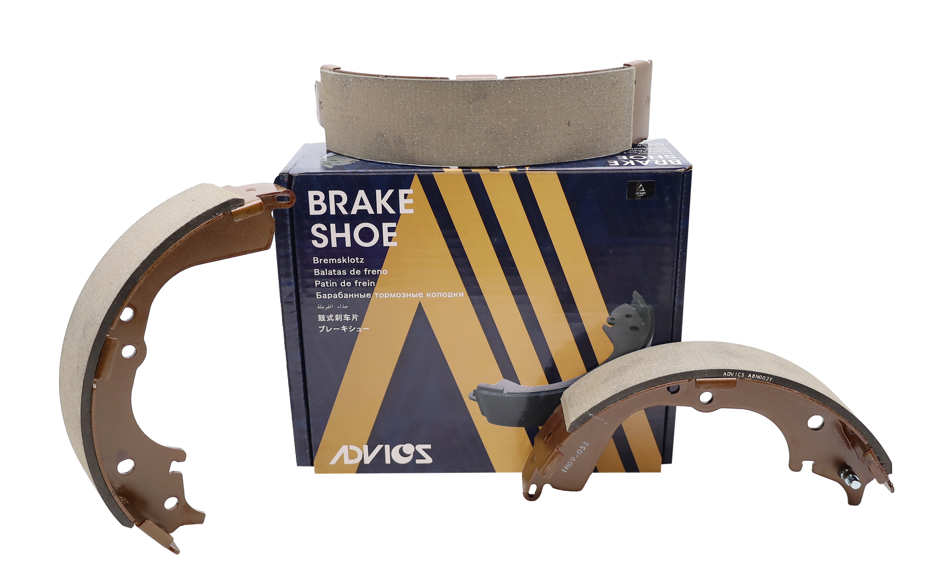 BANDA/ZAPATA DE FRENO TOY. HILUX 4x2 00-05/HIACE. [04495-35240]