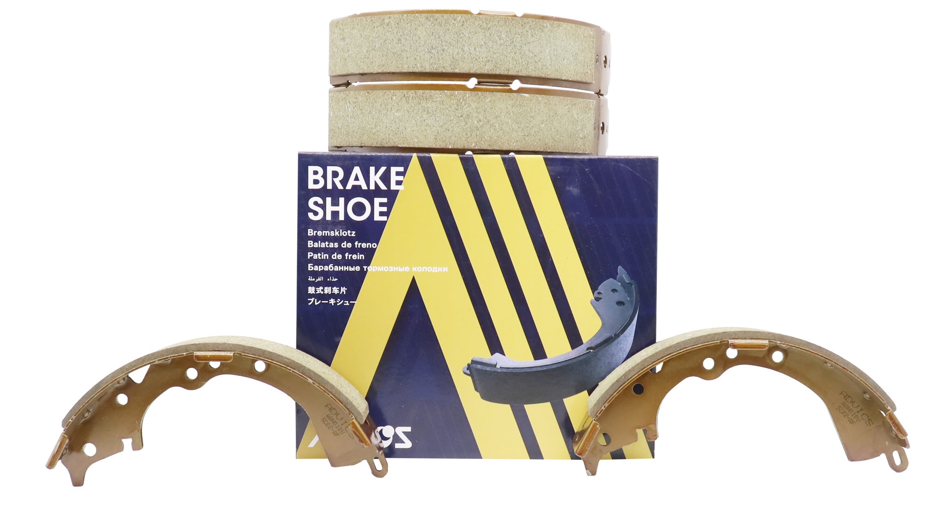 BANDA/ ZAPATA DE FRENO TOY. HILUX 2WD [04495-0K010]