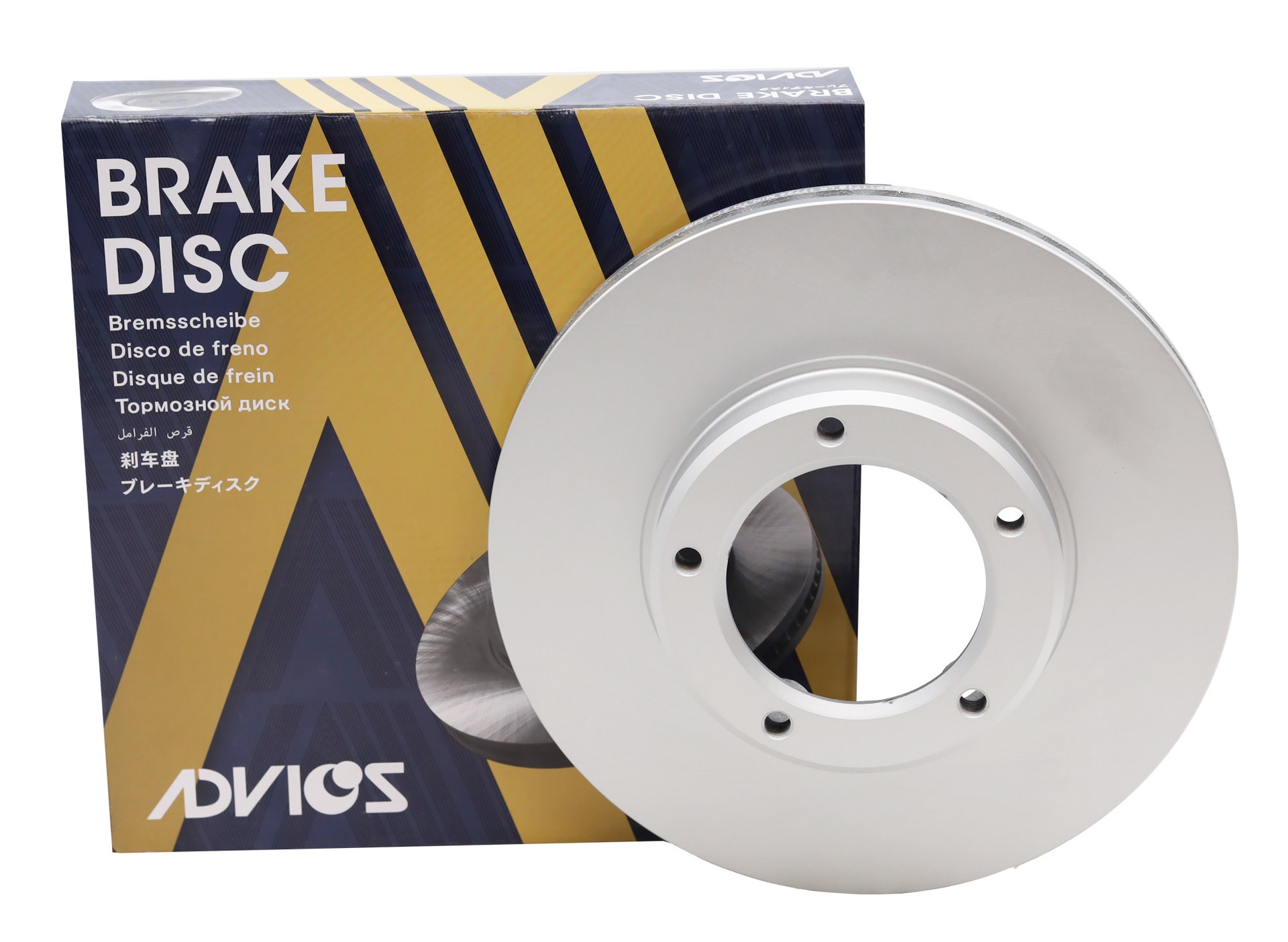 DISCO FRENO DEL. TOY. HILUX/4RUNNER 22R 84/88 2WD (248x46x22)mm DIAM. CENTRAL 84 mm [43512-35080]