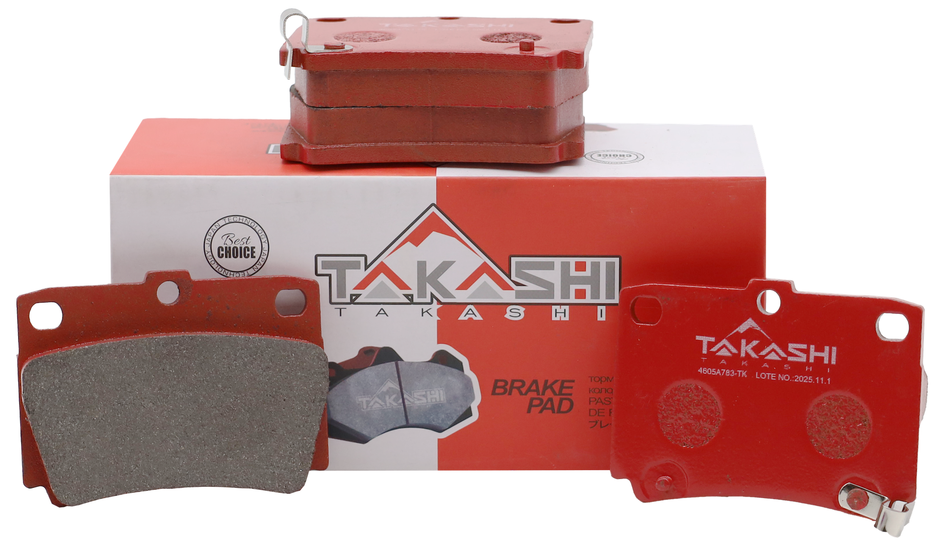 PASTILLA/TACO DE FRENO TRAS. MIT. MONTERO SPORT 15/~/ PAJERO 96/~/ NATIVA 93/~ (D733-7602)