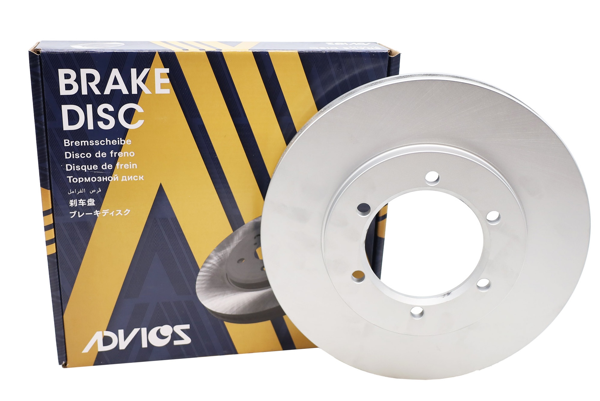 DISCO FRENO DEL. NIS. PICK-UP D22/FRONTIER/NP300 02/- 2WD (260X37.2X26)mm DIAM. CENTRAL 92 mm [40206-2S400]