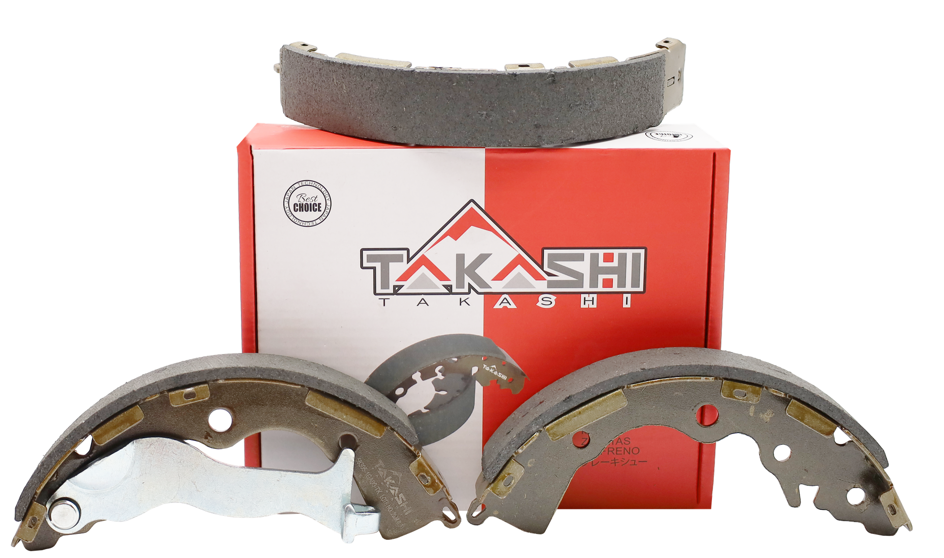 BANDA/ZAPATA DE FRENO HYU. ACCENT/KIA RIO 06/11 (K11221) (S910-1616) (TAKASHI)