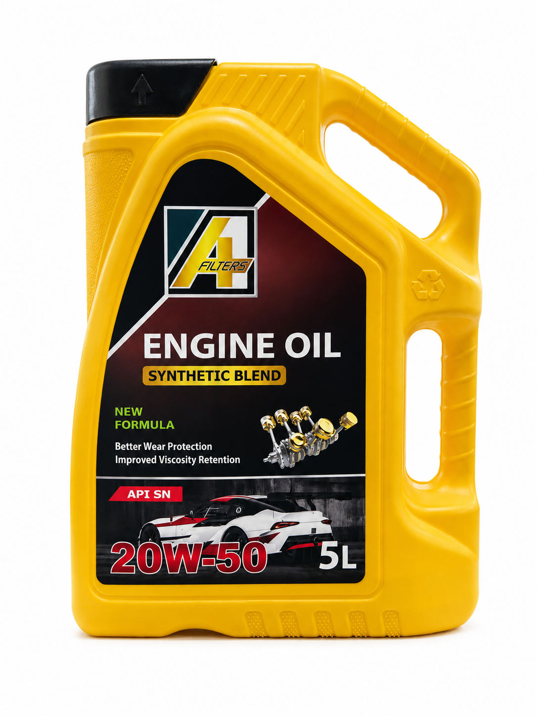 ACEITE API SN SAE 20W-50 5L SYNTHETIC BLEND
