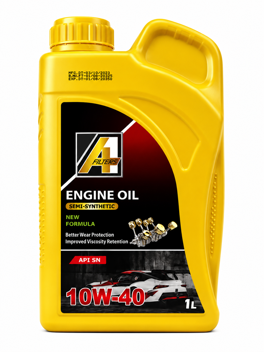 ACEITE API SN SAE 10W-40 SEMI-SINTETICO