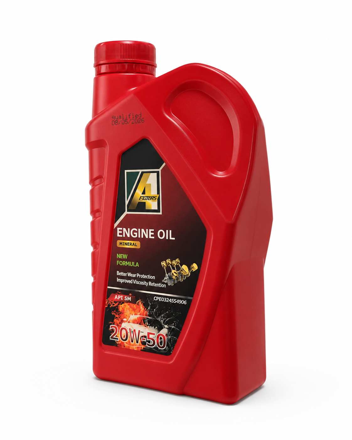 ACEITE API SM SAE 20W-50 1L MINERAL - foto 3 de 3