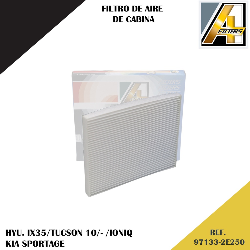 Filtro de Cabina - HYU. IX35/TUCSON 10/~ /IONIQ /KIA SPORTAGE