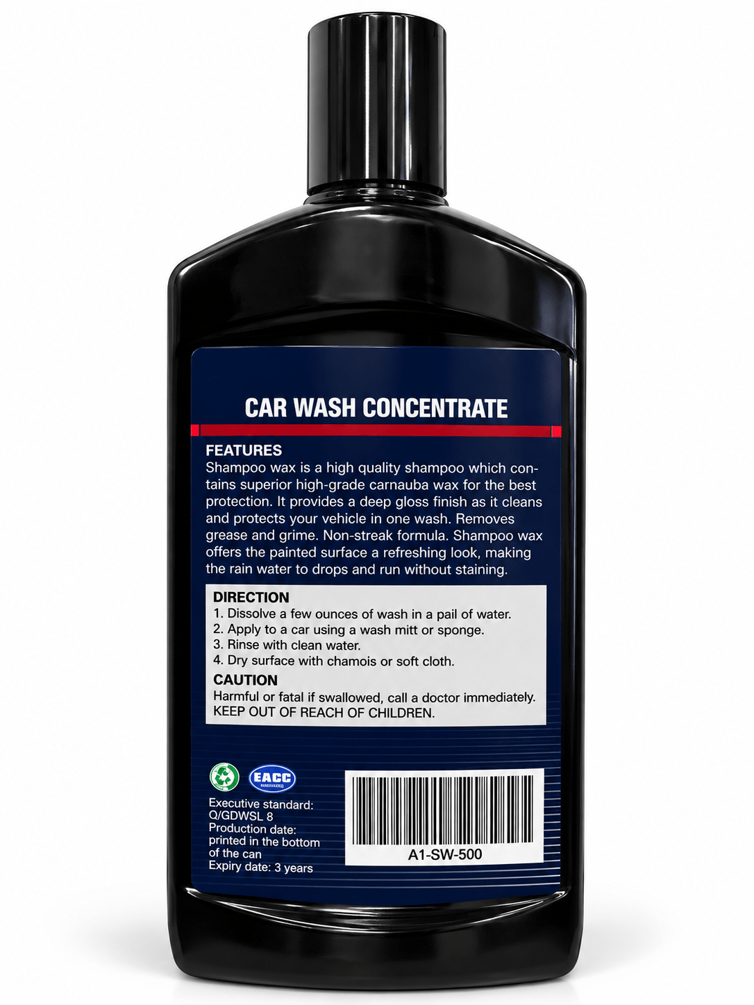 Shampoo con Cera Concentrado 500ml - foto 3 de 3
