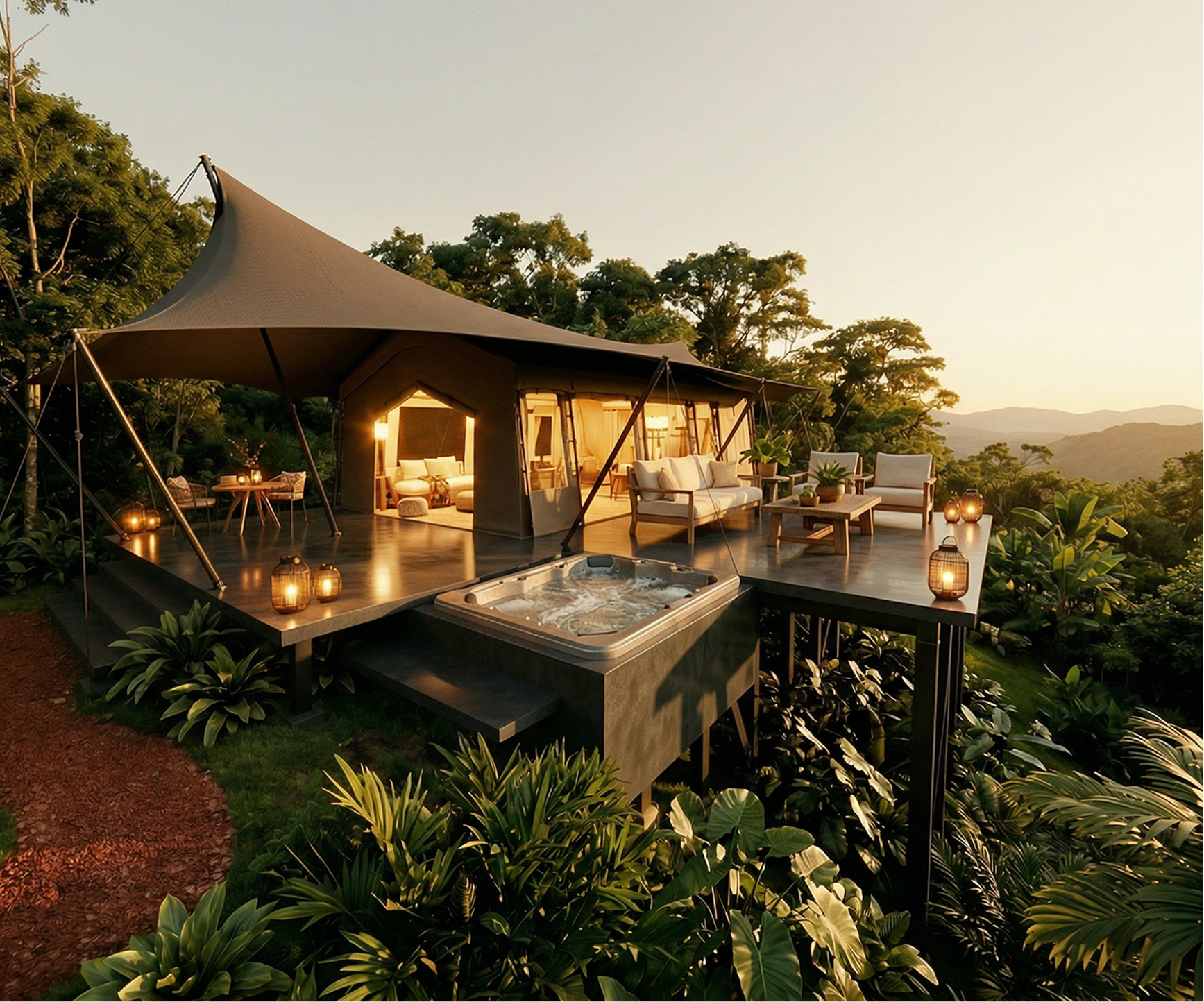 Suite tent