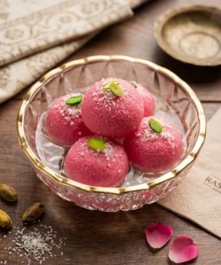 Punjabi Angoori Rasgulla Pink