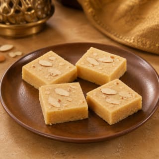 Almond Barfi