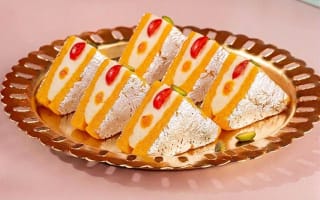 Sandwich Triangle Cham Cham Yellow