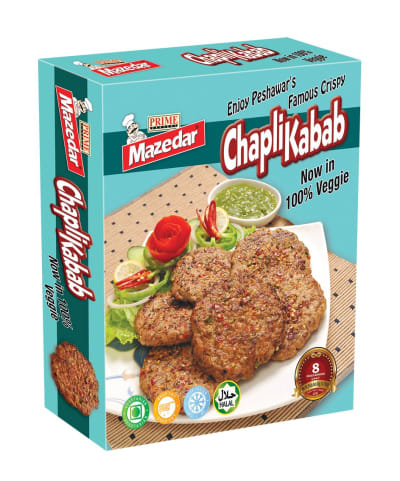 Frozen Chapli Kabab — Vegetarian