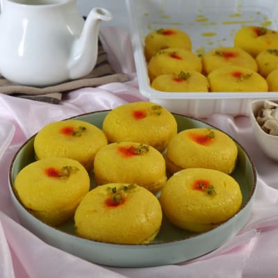 Punjabi Cham Cham Yellow Long Stuffed
