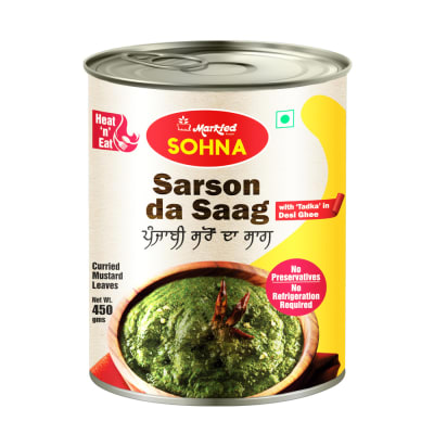 Sohna Sarso ka Saag 800 gm