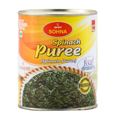 Sohna Spinach Puree 800 gm
