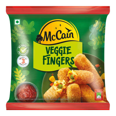 VEGGIE FINGER MCCAIN RETAIL PACK 400GM (24PACK/CTN)