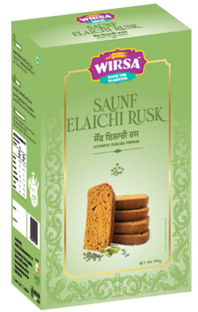 Saunf Elaichi Rusk