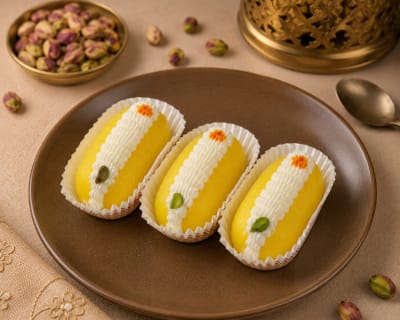 Punjabi Cham Cham Yellow Long Stuffed