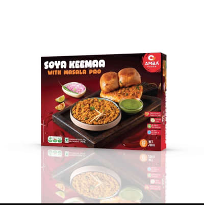 Soya Keemaa with Masala Pao